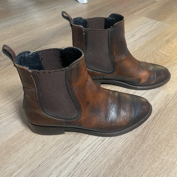 Thursday Boot Company women’s Chelsea Ankle Boots size 7 brown leather - Picture 3 of 9